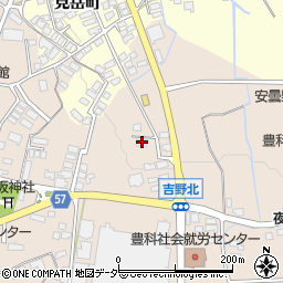 長野県安曇野市豊科4216周辺の地図
