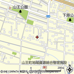 群馬県伊勢崎市山王町1119-2周辺の地図