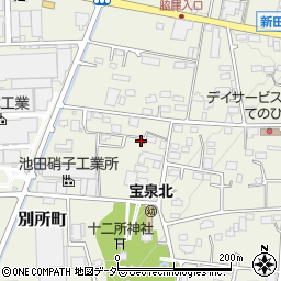 群馬県太田市別所町508周辺の地図