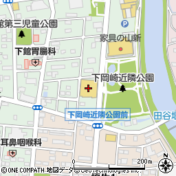 カワチ薬品下館南店周辺の地図