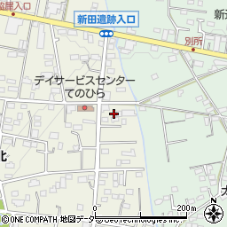 群馬県太田市別所町464-4周辺の地図