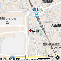 長野県安曇野市豊科新田4658-9周辺の地図