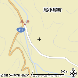 石川県小松市尾小屋町ヲ118周辺の地図