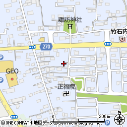 栃木県佐野市高萩町337周辺の地図