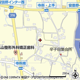 長野県安曇野市豊科南穂高260周辺の地図