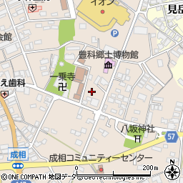 長野県安曇野市豊科4291周辺の地図