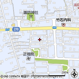 栃木県佐野市高萩町1205周辺の地図