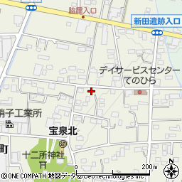 群馬県太田市別所町483周辺の地図
