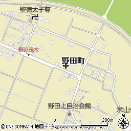 栃木県足利市野田町2098周辺の地図