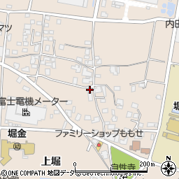 長野県安曇野市堀金烏川2096周辺の地図