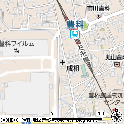 長野県安曇野市豊科新田4682周辺の地図