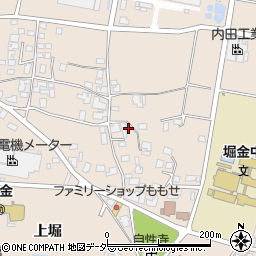 長野県安曇野市堀金烏川2108周辺の地図