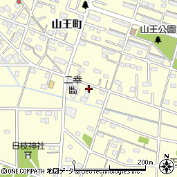 群馬県伊勢崎市山王町116-1周辺の地図