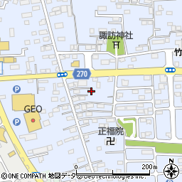 栃木県佐野市高萩町333周辺の地図