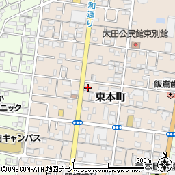 大島不動産太田歯研周辺の地図