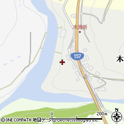石川県白山市木滑新ホ周辺の地図