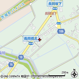 茨城長岡郵便局 ＡＴＭ周辺の地図