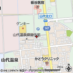 介護保険事業所・かがやき周辺の地図