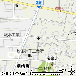 群馬県太田市別所町511周辺の地図