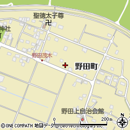 栃木県足利市野田町2095周辺の地図