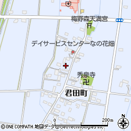 栃木県佐野市君田町270周辺の地図