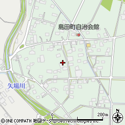 栃木県足利市島田町413-1周辺の地図