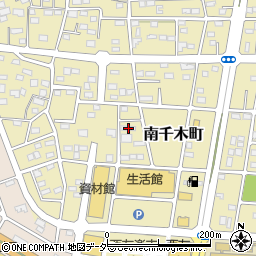 群馬県伊勢崎市南千木町2269周辺の地図