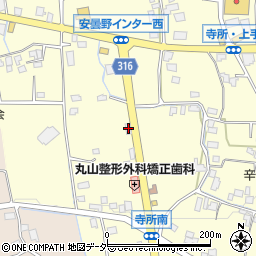 長野県安曇野市豊科南穂高271-14周辺の地図