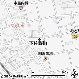 群馬県高崎市下佐野町712周辺の地図