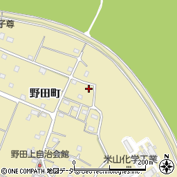 栃木県足利市野田町1731周辺の地図