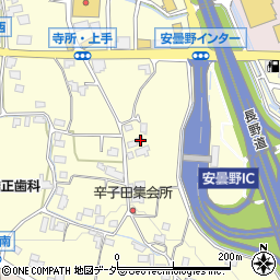 長野県安曇野市豊科南穂高寺所175周辺の地図