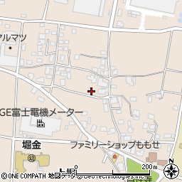 長野県安曇野市堀金烏川2062周辺の地図