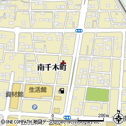 群馬県伊勢崎市南千木町2368周辺の地図