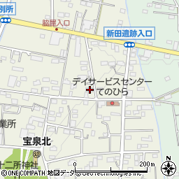 群馬県太田市別所町527周辺の地図