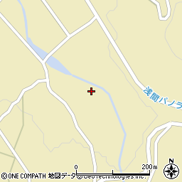 長野県北佐久郡軽井沢町発地上発地周辺の地図