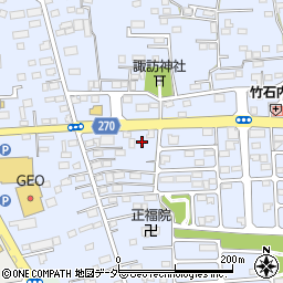 栃木県佐野市高萩町1207周辺の地図