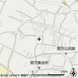 茨城県桜川市真壁町原方周辺の地図