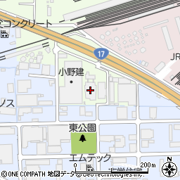 株式会社小野建高崎センター周辺の地図