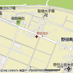 栃木県足利市野田町1297周辺の地図