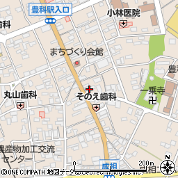 長野県安曇野市豊科4312周辺の地図