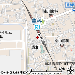 長野県安曇野市豊科新田4903-1周辺の地図