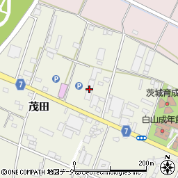 ジッコー茂田工場周辺の地図