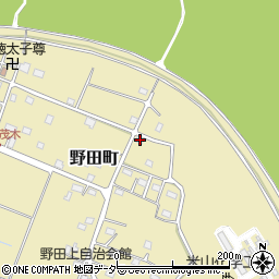 栃木県足利市野田町1726周辺の地図