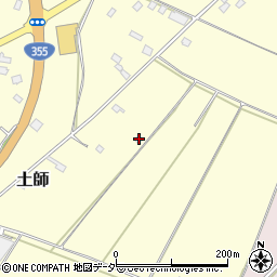 茨城県笠間市土師1273-121周辺の地図