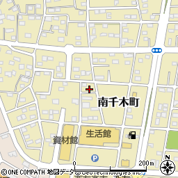 群馬県伊勢崎市南千木町2267周辺の地図