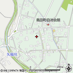 栃木県足利市島田町413周辺の地図