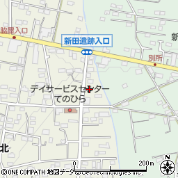 群馬県太田市別所町555-2周辺の地図