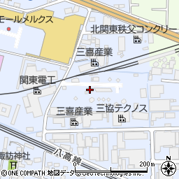 関東礦油株式会社高崎支店周辺の地図