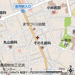 長野県安曇野市豊科4311周辺の地図