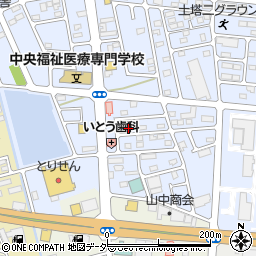 栃木県小山市土塔234-26周辺の地図
